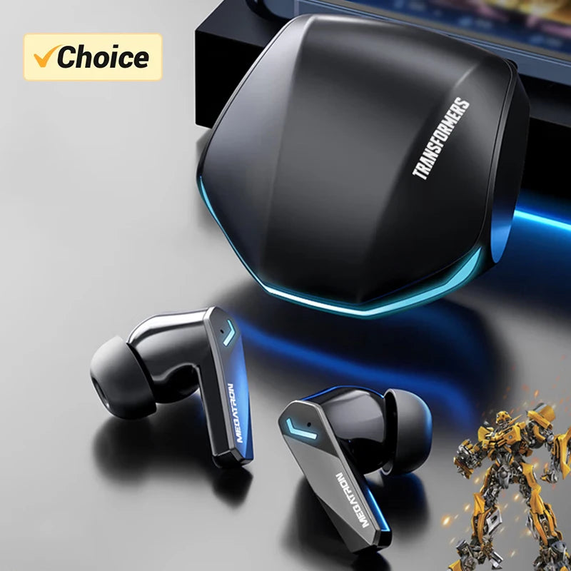 Choice Lenovo GM2 Pro Auricular Bluetooth 5.3 com Microfone 9D Estéreo Pro 6 Earbuds Dois Modos Música/Jogo Sem Fios