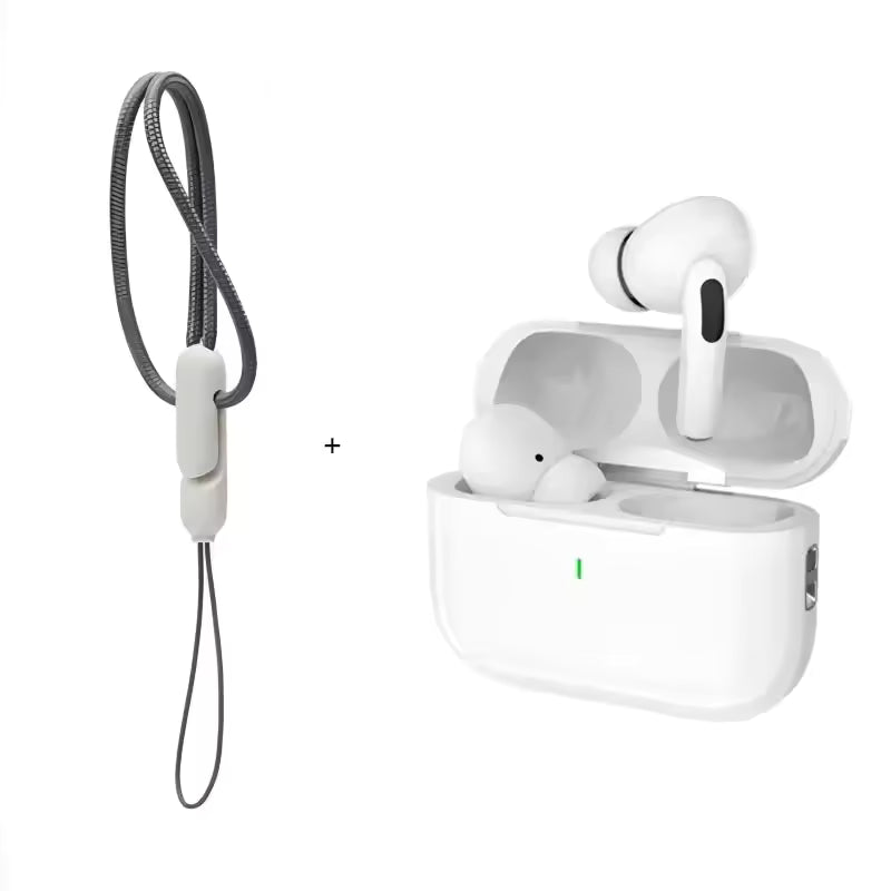 Para AirPods Originais Pro 5 / Pro 5C – Auscultadores Bluetooth Sem Fios TWS, Desportivos e Gaming, Compatíveis com Smartphones