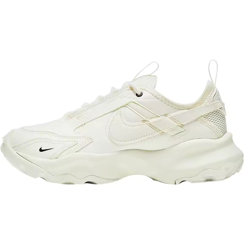 Ténis de corrida femininos Nike oficiais genuínos TC, com sola elevada, confortáveis e respiráveis (DD9682-100)