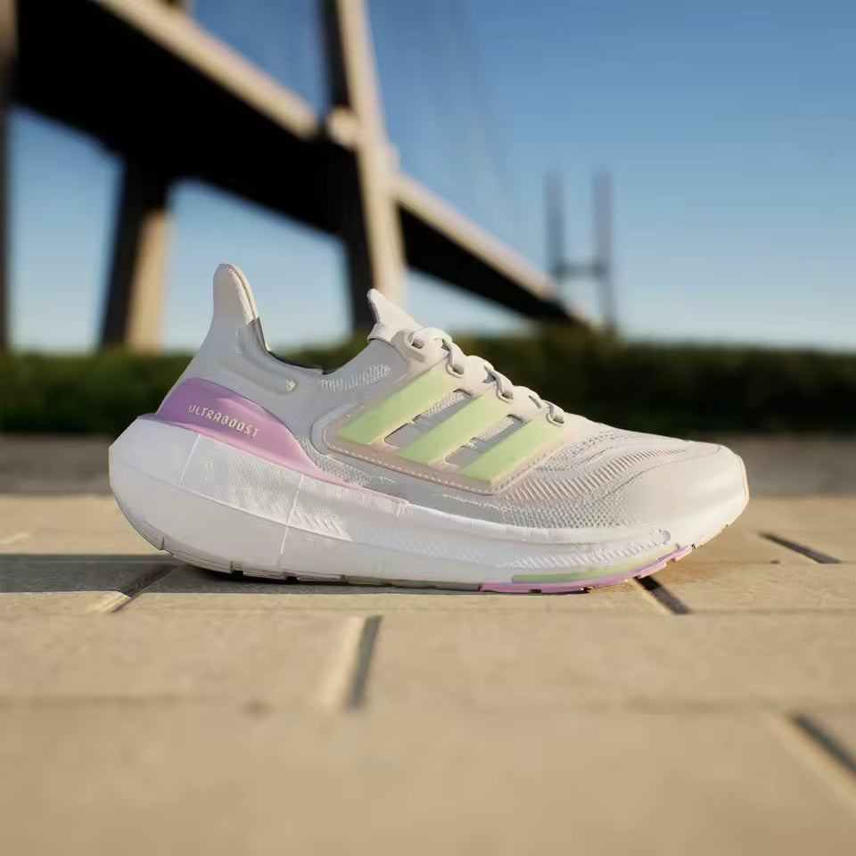 Ténis de corrida femininos Adidas oficiais genuínos, modelo de Verão 2024, com amortecimento (IE3337)