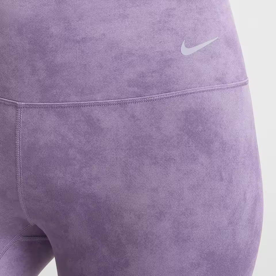 Leggings Capri Femininas Nike Zenvy Oficiais e Genuínas com Estampa de Yoga e Cintura Subida FN4168-509