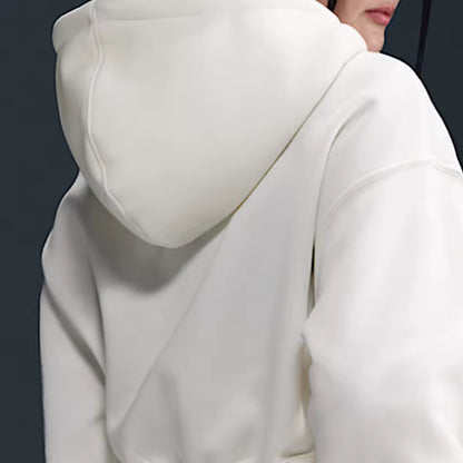 Casaco Curto com Capuz Feminino Nike Oficial Forrado em Fleece e Aconchegante – HJ0941-133