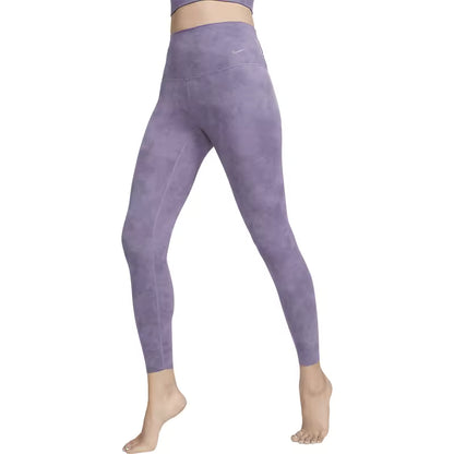 Leggings Capri Femininas Nike Zenvy Oficiais e Genuínas com Estampa de Yoga e Cintura Subida FN4168-509