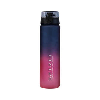 Garrafa Desportiva 1L em Degradê – Portátil para Praia, Viagem e Ginásio