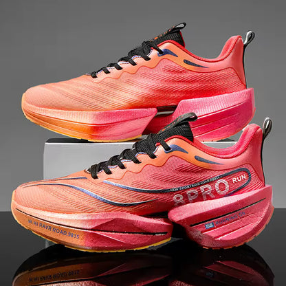 Novos Ténis de Placa de Carbono – Sola Macia, Malha Respirável, Leves, Antiderrapantes e Ideais para Corrida ou Uso Casual (Unissexo)