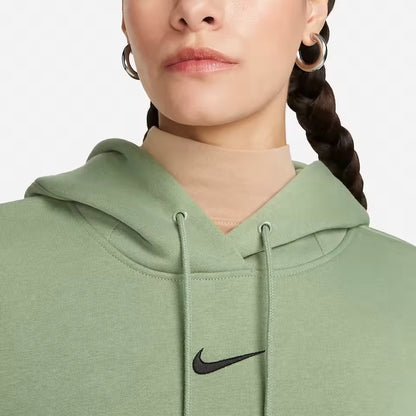 Sweat com capuz desportivo feminino Nike autêntico 2023 com forro em lã quente DQ5861-386