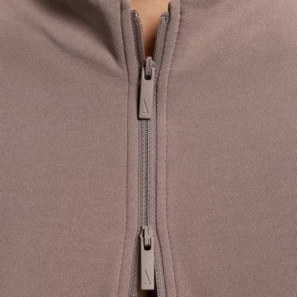 Casaco Justo Feminino Nike Oficial Autêntico Zenvy Dri-FIT Respirável para Ioga FV7424-233