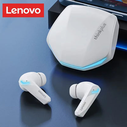 Lenovo GM2 Pro TWS – Auscultadores Sem Fios Bluetooth 5.3, à Prova de Água, com Microfone