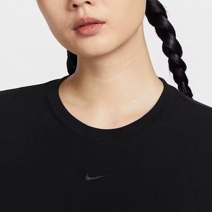 Top Curto Feminino de Manga Comprida Nike Oficial — Street Dance Series Corte Justo HF5323-010