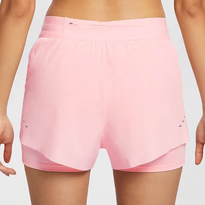 Calções de corrida femininos Nike oficiais genuínos 2025 respiráveis HJ5377-607