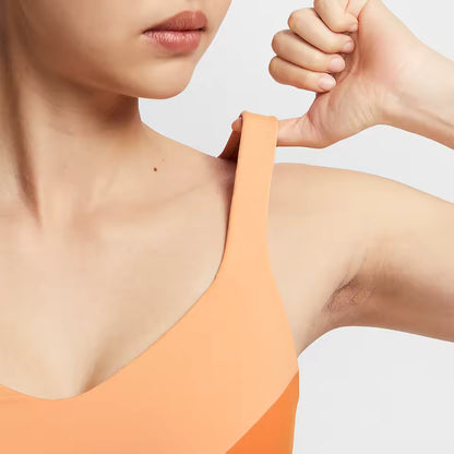 Sutiã Desportivo Feminino Nike Oficial Autêntico — Novo Modelo de Verão Respirável para Treino e Fitness FD1069-856