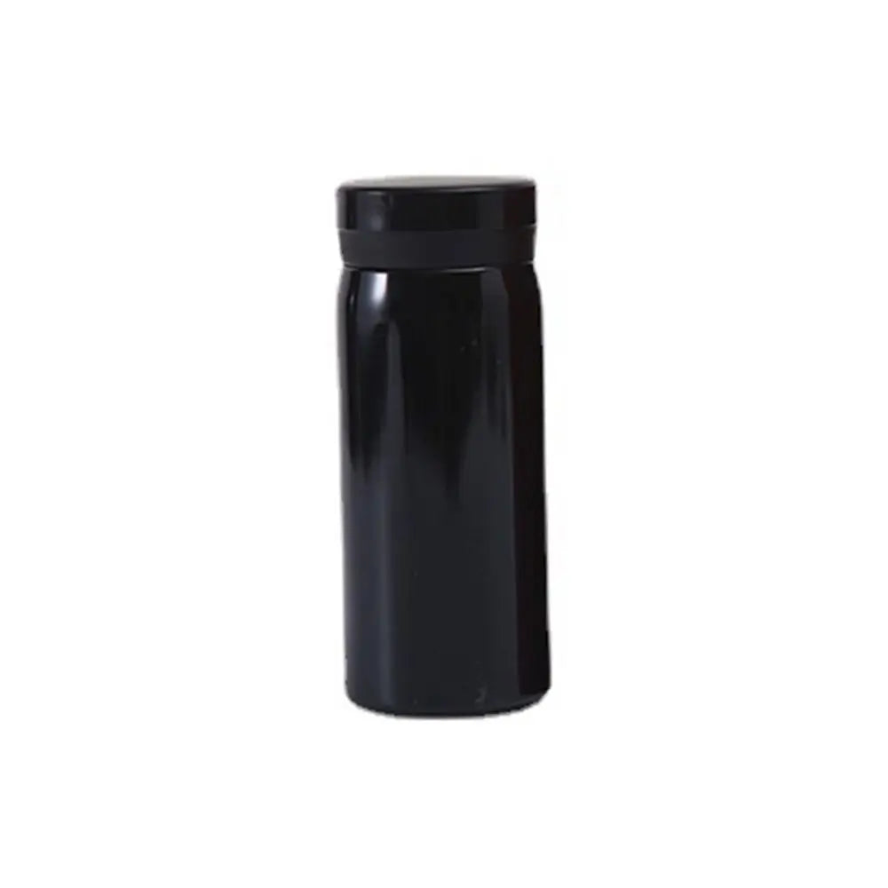 Garrafa térmica mini em aço inoxidável 316, caneca isolada portátil, copo de viagem para água ou chá, ideal como presente, disponível em 200 ml e 280 ml.