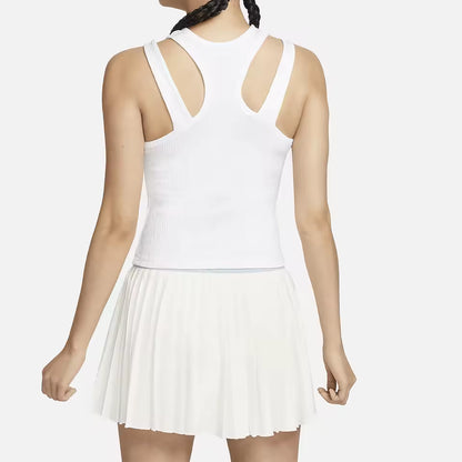 Colete desportivo feminino Nike Official Court Slam respirável para treino FD5657-100