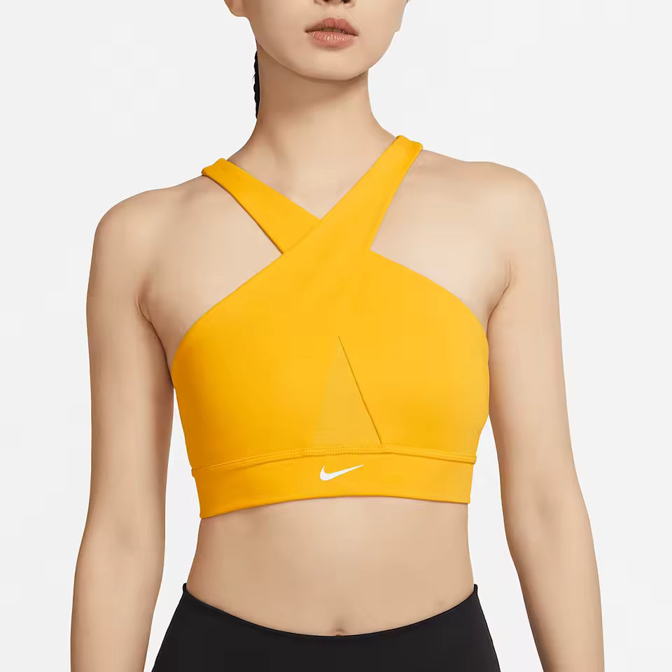 Nike Oficial Genuíno Top Desportivo Feminino Casual de Verão para Yoga e Fitness DO6892-752