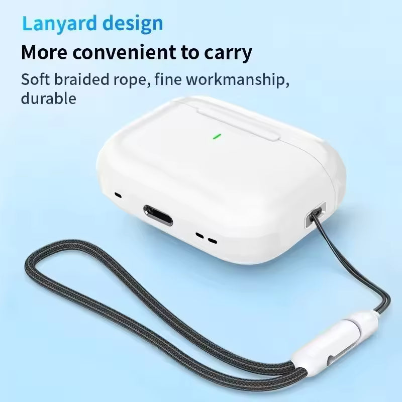 Para AirPods Originais Pro 5 / Pro 5C – Auscultadores Bluetooth Sem Fios TWS, Desportivos e Gaming, Compatíveis com Smartphones