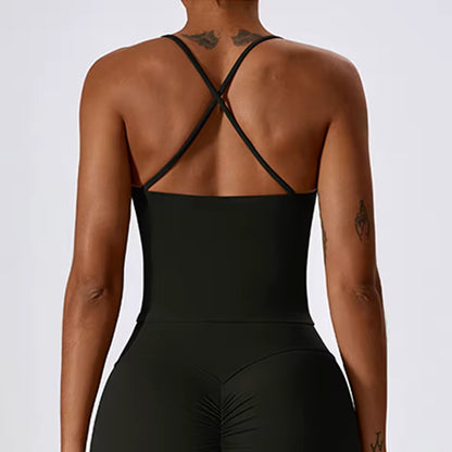 Top Desportivo Feminino — Sutiã de Alta Qualidade, Confortável e Sexy, Ideal para Ginásio, Corrida, Yoga e Treino Fitness