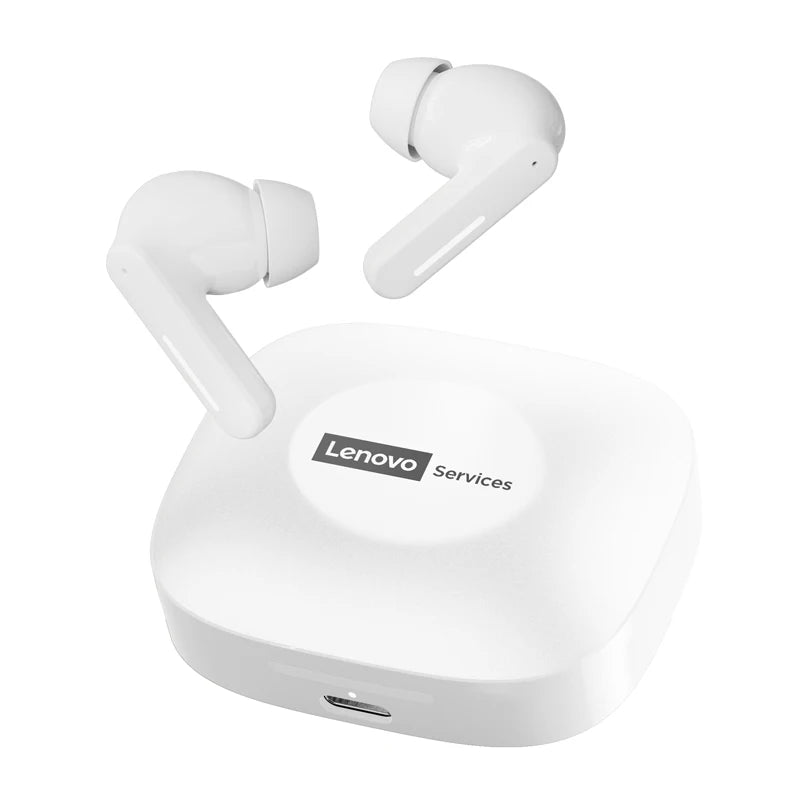 Novos Auriculares Sem Fios Lenovo LE209 Bluetooth com Redução de Ruído ANC, Som HiFi, Autonomia de 30H e Modo Gaming