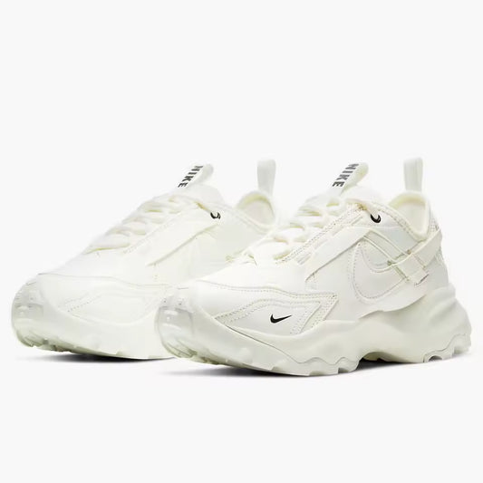 Ténis de corrida femininos Nike oficiais genuínos TC, com sola elevada, confortáveis e respiráveis (DD9682-100)