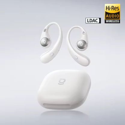 Baseus Eli Sport 2 – Auscultadores Sem Fios de Orelha Aberta Bluetooth 6.0, OWS, Áudio de Alta Resolução com LDAC e Ganchos Desportivos