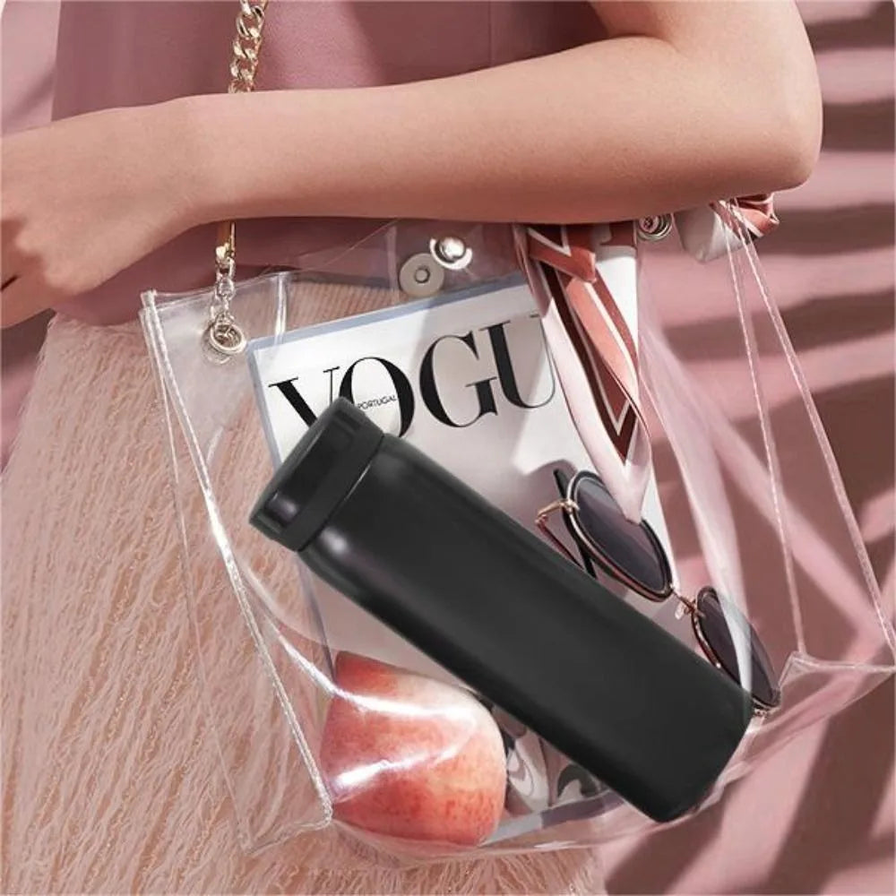 Garrafa térmica mini em aço inoxidável 316, caneca isolada portátil, copo de viagem para água ou chá, ideal como presente, disponível em 200 ml e 280 ml.