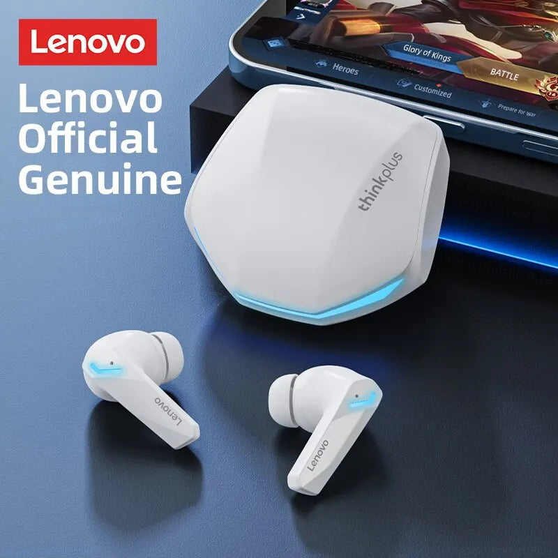 Choice Lenovo GM2 Pro Auricular Bluetooth 5.3 com Microfone 9D Estéreo Pro 6 Earbuds Dois Modos Música/Jogo Sem Fios