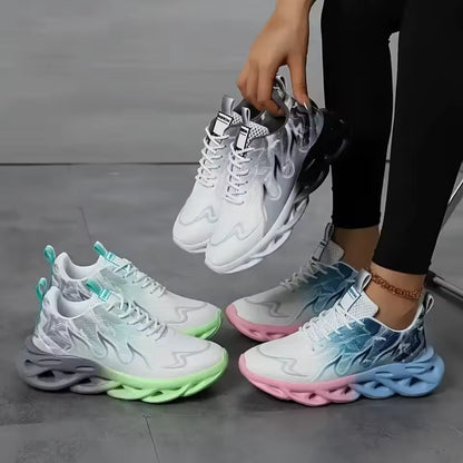 Ténis Femininos Leves e Casuais para Caminhada – Confortáveis, de Sola Macia e fáceis de Calçar