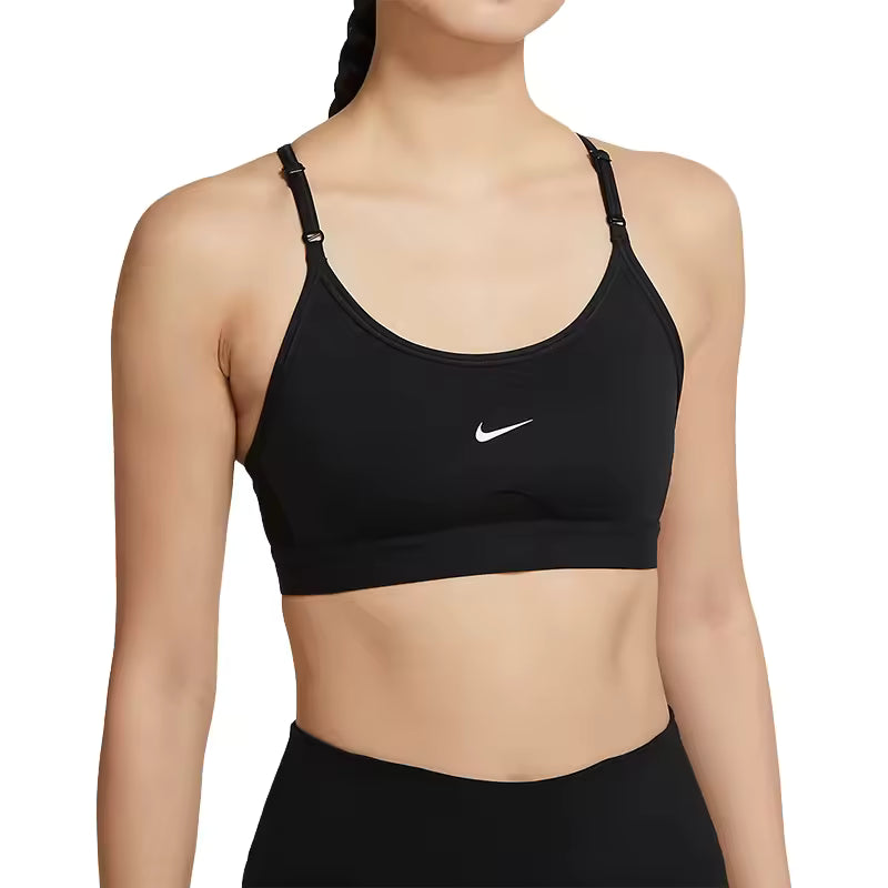 Nike Oficial Autêntico — Novo Soutien Desportivo Feminino de Verão para Corrida, Treino e Ioga CZ4463-010