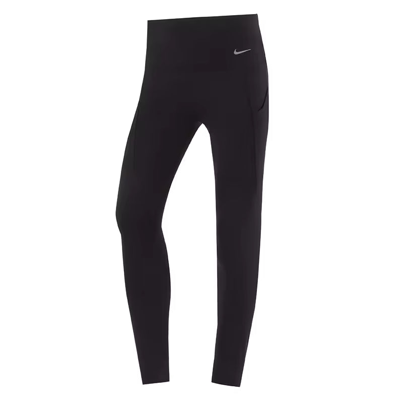Calças justas femininas Nike — Calças desportivas elásticas para treino e ioga, modelo de perna ajustada DQ5997