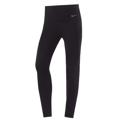 Calças justas femininas Nike — Calças desportivas elásticas para treino e ioga, modelo de perna ajustada DQ5997