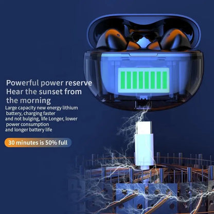 Auscultadores Sony Air 7 TWS Bluetooth HiFi Sem Fios com Microfone Redução de Ruído Earbuds Gaming