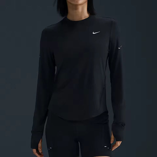 T-shirt Feminina Oficial Nike Swift Dri-FIT de Corrida e Fitness de Manga Comprida HQ0504-010