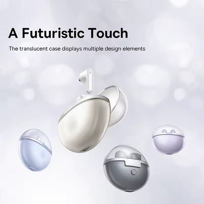 Baseus Bowie E5 TWS – Auscultadores Sem Fios Bluetooth 5.3, com Dois Microfones, Redução de Ruído, Chamadas em HD e Design Desportivo