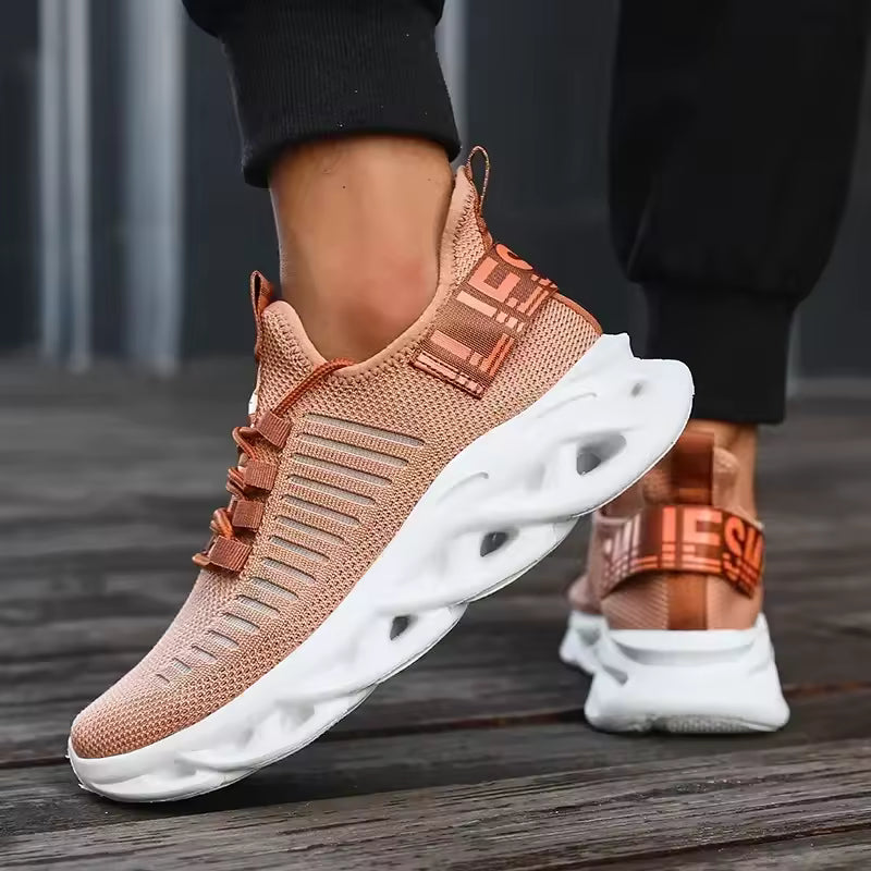 Ténis Casuais Femininos em Malha – Confortáveis, Versáteis e Ideais para Corrida e Lazer