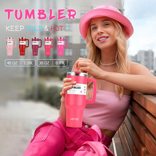 Garrafa Isotérmica 1200 ml em Aço Inoxidável – Copo Térmico de Grande Capacidade com Isolamento a Vácuo, Ideal para Bebidas Quentes ou Frias e Tampa com Palhinha Integrada