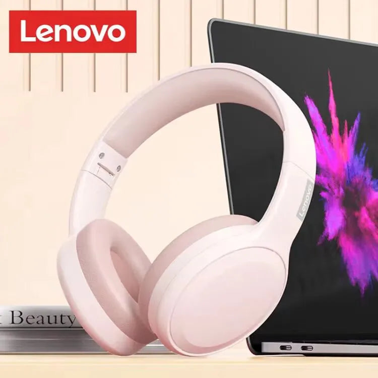 🎧 Auscultadores Gaming Lenovo TH30 Over-Ear Bluetooth Sem Fios — Som Estéreo 360°, Longa Autonomia e Baixa Latência