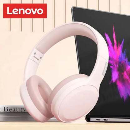 🎧 Auscultadores Gaming Lenovo TH30 Over-Ear Bluetooth Sem Fios — Som Estéreo 360°, Longa Autonomia e Baixa Latência