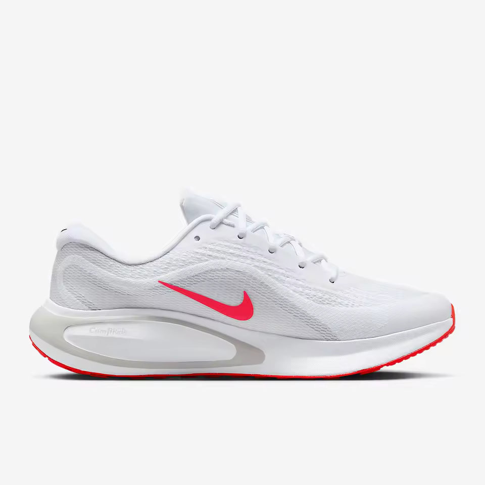 Ténis de corrida Nike oficiais e genuínos Journey Run, respiráveis e acolchoados (FN0228-106)