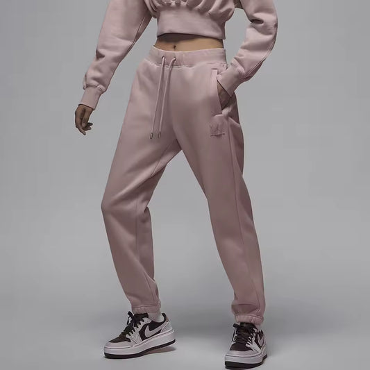 Calças de Treino Casuais e Aconchegantes Femininas Nike Jordan Autênticas – FV7060-601