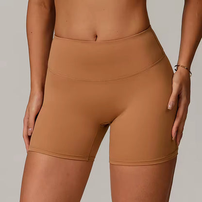 Shorts desportivos femininos de cintura alta, push up, ideais para ciclismo, corrida, fitness, ginásio e yoga