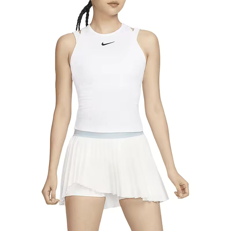 Colete desportivo feminino Nike Official Court Slam respirável para treino FD5657-100