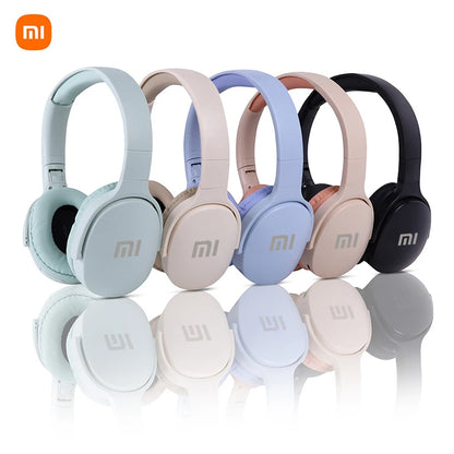 🎧 Auscultadores Bluetooth Sem Fios Xiaomi — Over-Ear Hi-Fi Estéreo Dobráveis e Leves