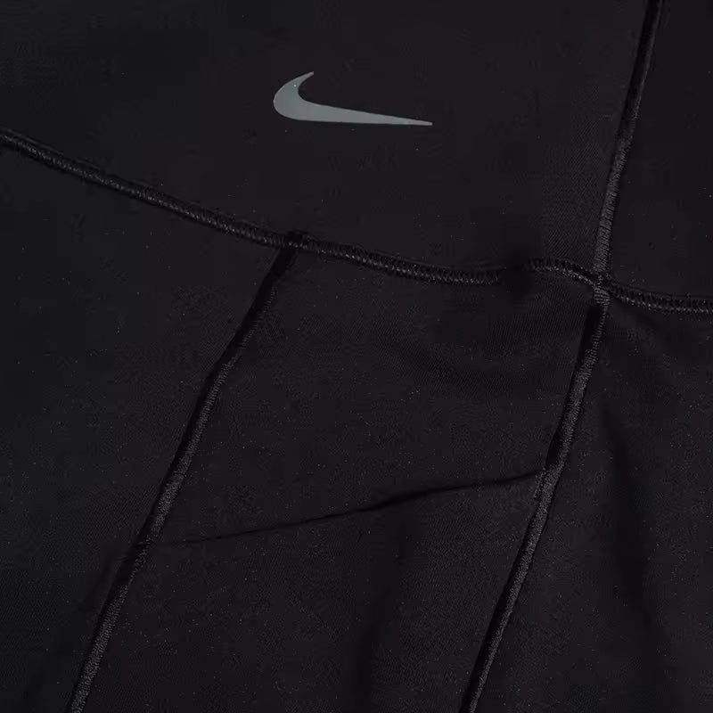 Calças justas femininas Nike — Calças desportivas elásticas para treino e ioga, modelo de perna ajustada DQ5997