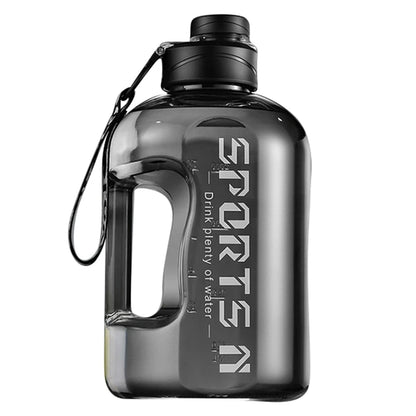 Garrafa de água isolada 2,7 L/1,7 L com palhinha, ideal para ginásio, viagens, caminhadas e campismo, garrafa térmica para homens e mulheres, frasco de fitness à prova de derrames