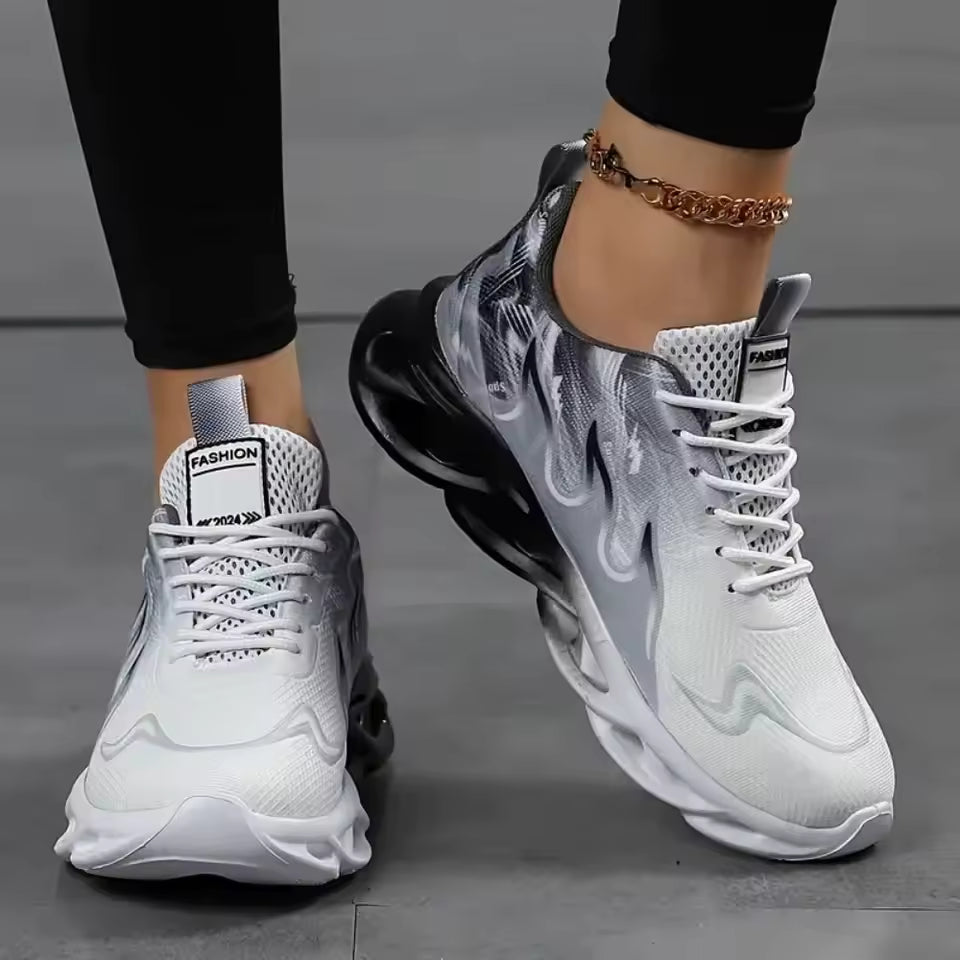 Ténis Femininos Leves e Casuais para Caminhada – Confortáveis, de Sola Macia e fáceis de Calçar