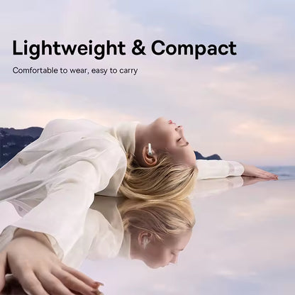 Baseus Bowie E5 TWS – Auscultadores Sem Fios Bluetooth 5.3, com Dois Microfones, Redução de Ruído, Chamadas em HD e Design Desportivo