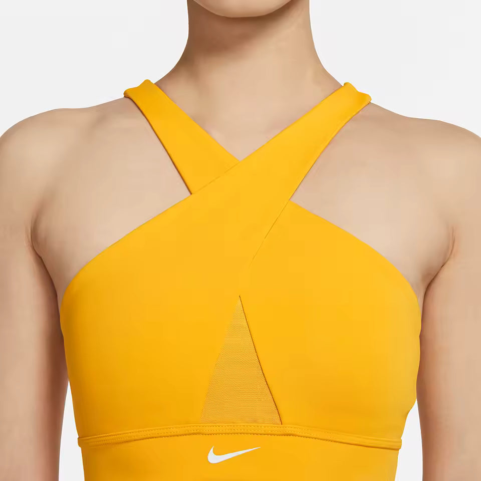Nike Oficial Genuíno Top Desportivo Feminino Casual de Verão para Yoga e Fitness DO6892-752