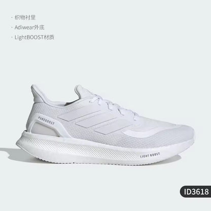 Ténis de corrida unissexo Adidas oficiais genuínos PUREBOOST (ID3618)