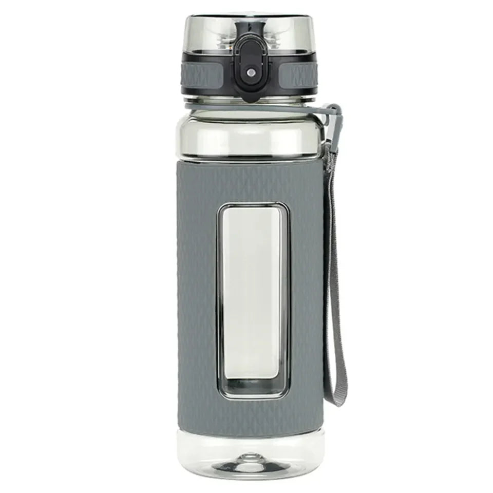 Garrafa Desportiva Portátil sem BPA – À Prova de Vazamentos, Antiderrapante e de Grande Capacidade para Uso ao Ar Livre