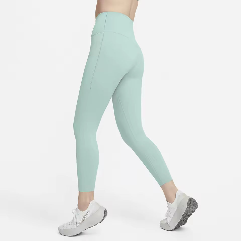 Leggings Femininas Nike Oficiais Universa de Cintura Subida para Ioga e Fitness – Modelo DQ5898-309