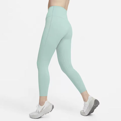 Leggings Femininas Nike Oficiais Universa de Cintura Subida para Ioga e Fitness – Modelo DQ5898-309